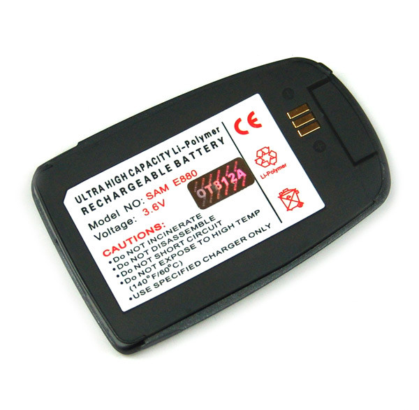 Batterij Lithium-Polymer voor Samsung E880