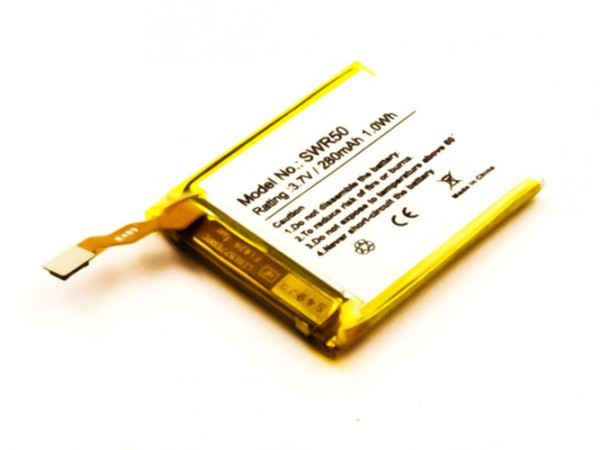 Batterij voor Sony SmartWatch 3, SWR50, als GB-S10, GB-S10-353235-0100