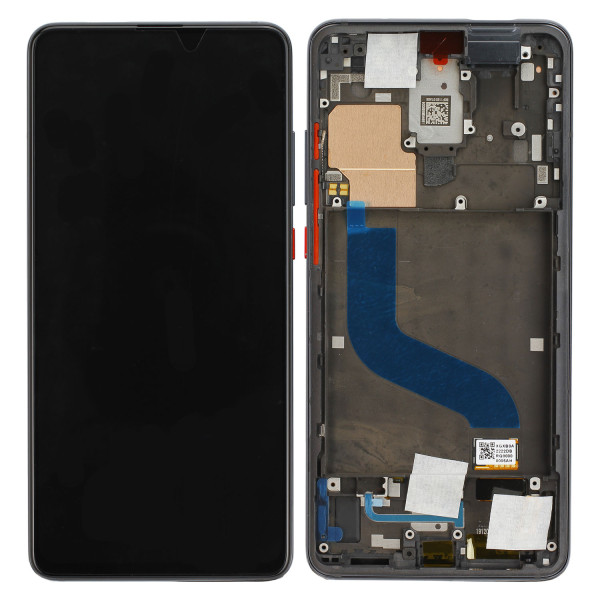 LCD-Kompletteinheit voor Xiaomi Mi 9T, Mi 9T Pro, Carbon Black