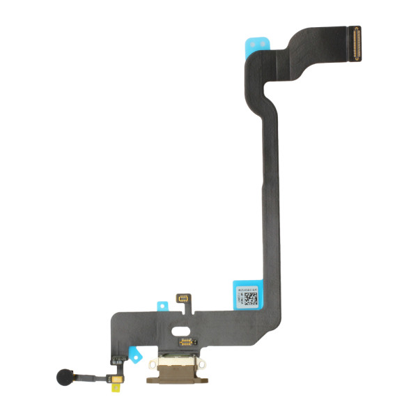 Dock-Connector mit Flexkabel, kompatibel mit iPhone XS, gold