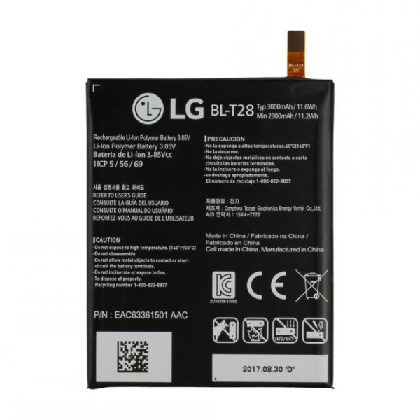 Batterij Original LG voor Q8, Typ BL-T28, 3.85V, 3000 mAh