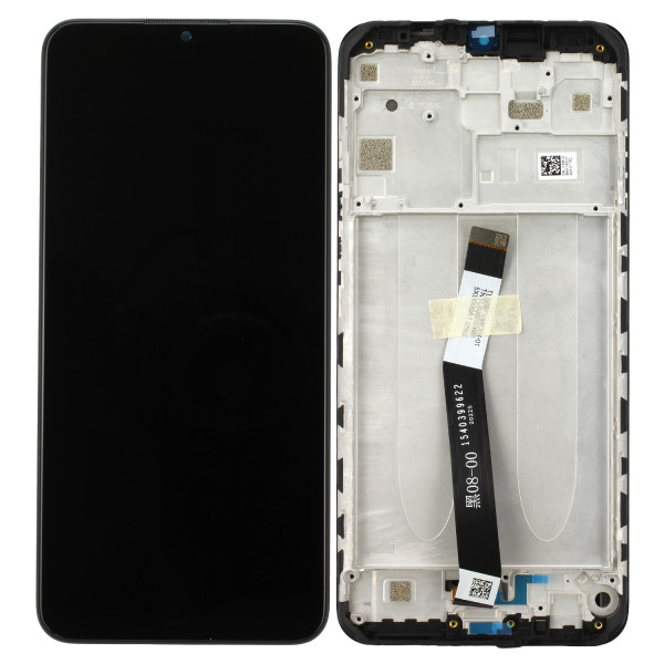 LCD-Kompletteinheit für Xiaomi Redmi 9, schwarz