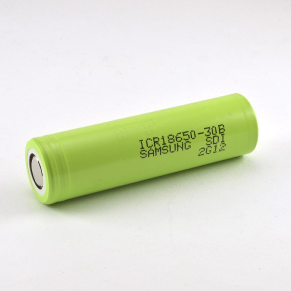 Batterij-Zelle Samsung ICR18650-30B, Größe 18650, Li-Ion, 3.6V, 3000mAh, 1 Stück