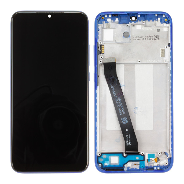 LCD-Kompletteinheit für Xiaomi Redmi 7, blau