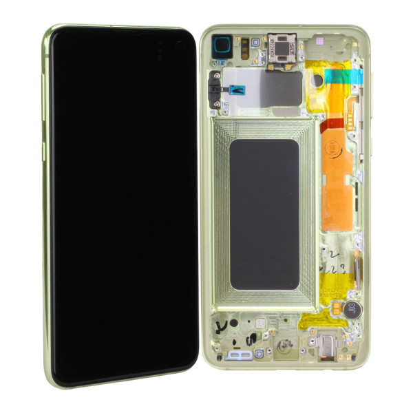 LCD-Kompletteinheit für Samsung Galaxy S10e G970F, Canary Yellow