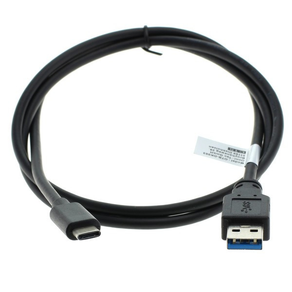 Datenkabel USB-A 3.0 auf USB Typ C-Anschluss, schneller USB 3.0-Standard, 1 m Länge, voor Nokia