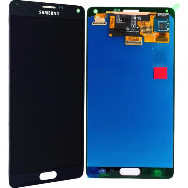 LCD Display Einheit inkl. Touchscreen voor Samsung Galaxy Note 4 N910, zwart , als GH97-16565B