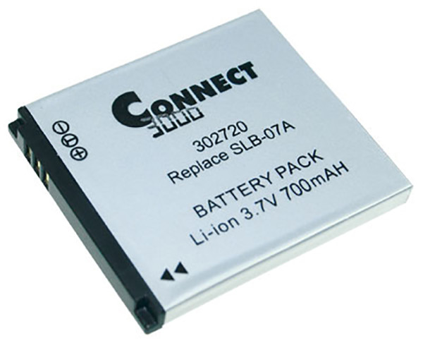 Batterij als Samsung SLB-07A voor ES 55, ST 50