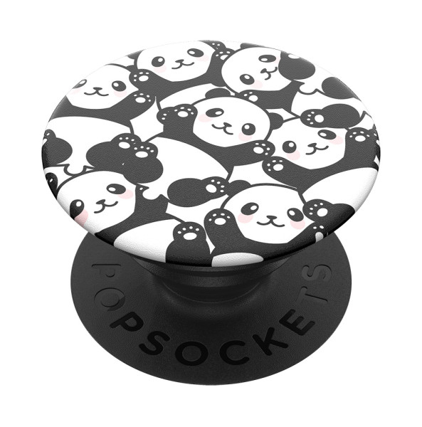 PopSockets PopGrip Pandamonium - ausziehbarer Griff voor Handys