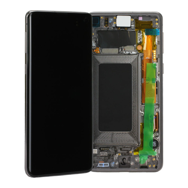 LCD-Kompletteinheit voor Samsung Galaxy S10 G973F, Prism Black