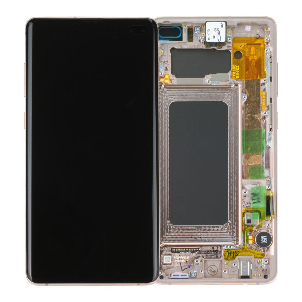 LCD-Kompletteinheit voor Samsung Galaxy S10+ G975F, Ceramic White