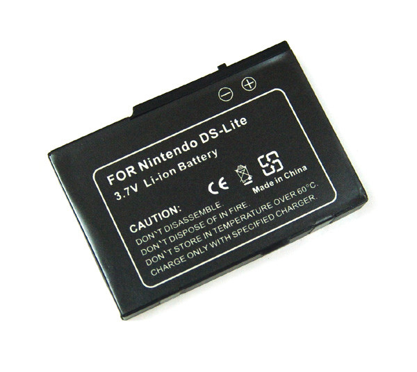 Batterij voor Nintendo DS Lite, als Typ USG-001, USG-003, Li-Ion
