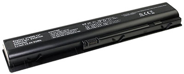 Batterij voor HP Pavilion DV9000, DV9100, DV9200, DV9500, DV9600, DV9700, als HSTNN-UB33, 4.400 mAh
