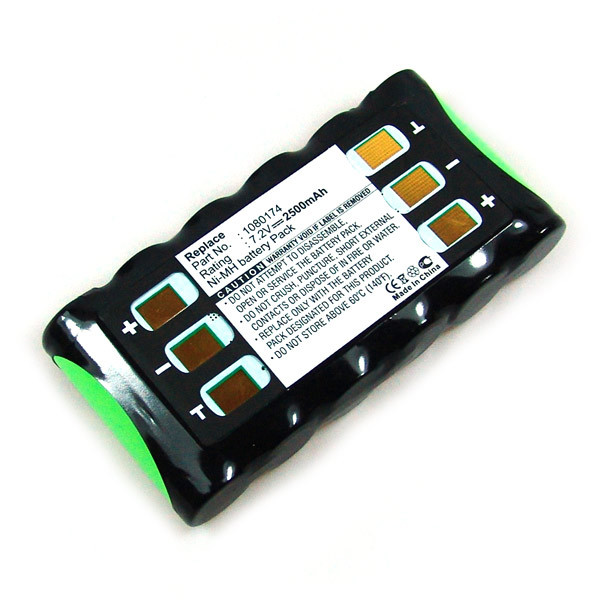 Batterij voor Psion Teklogix 7030, als 1080174, 19505, 19515, NiMH