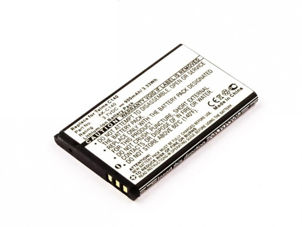 Batterij voor Emporia Telme C140, is gelijk aan AK-C140