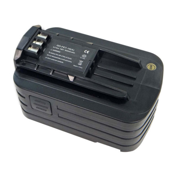 Batterij voor Festo Festool PSBC400, PSC420, Quadrive T 18, TSC55, als 498343, 499849, BPC18 Li, 18V, 4Ah