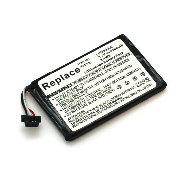 Batterij voor Navigon 1400, 1410, 2400, 2410, als Typ LIN363002