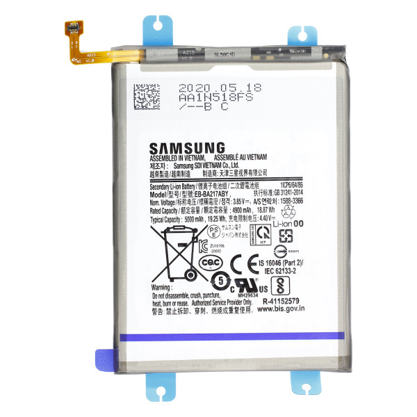 Batterij Original Samsung voor Galaxy A12 A125F, A21s A217F, Typ EB-BA217ABY