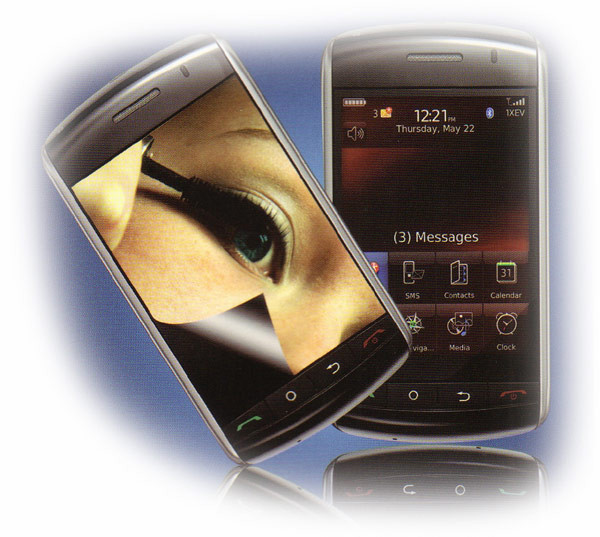 Displayschutzfolie voor HTC HD 2, Spiegeleffekt