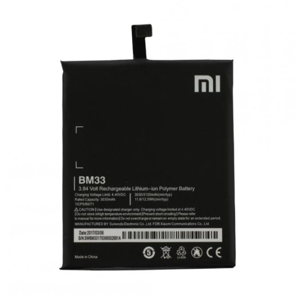 Batterij Original Xiaomi BM33 voor Mi4i, X9, 3030mAh, 3.84V