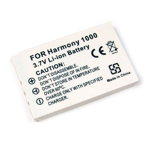 Batterij voor Logitech Fernbedienungen Harmony 1000, 1100, als M12B, K398, 190582-0000, L-LU18, F12440056