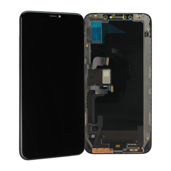 LCD-Displayeinheit inkl. Touchscreen passend voor iPhone XS Max, zwart , Refurbished