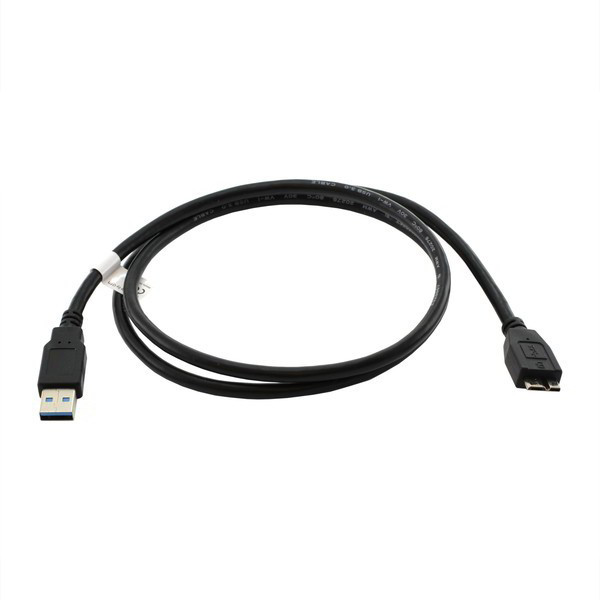 Datenkabel USB- / Micro-USB 3.0 B-Anschluss, 1m Länge, sw, für HTC, Huawei, LG, Nokia, Samsung