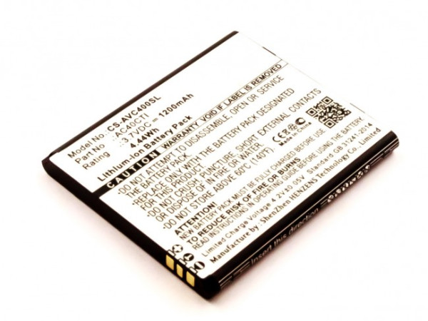Batterij voor Archos 40C Titanium, als AC40CTI