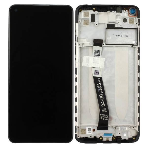 LCD-Kompletteinheit voor Xiaomi Redmi Note 9, Midnight Grey