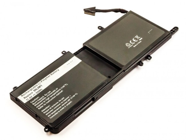 Batterij voor Dell Alienware 15 R3, 17 R4, als 01D82, 0546FF, 0HF250, 44T2R, 9NJM1, HF250, MG2YH, 8300mAh