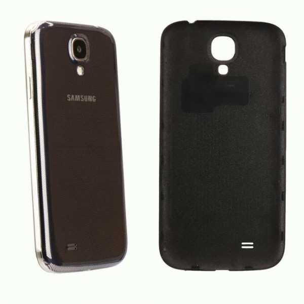 Batterijdeckel voor Samsung Galaxy S4 i9500 / LTE i9505 / LTE+ i9506, zwart (Black Mist), als GH98-2675