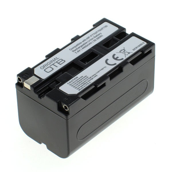 Batterij als Sony NP-F730 / NP-720 / VX700, 4400mAh voor AD SCD 700, 770, CCD RV100, RV200, SC5