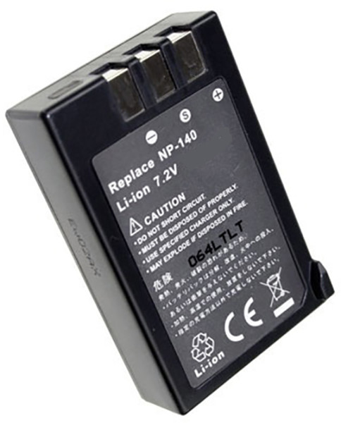 Batterij als Fuji NP-140 voor Finepix S100FS, S200EXR, S205EXR
