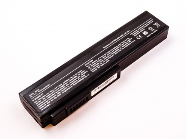 Batterij voor Asus G50, M50, M51, M70, X55, X57, als 15G10N373800, 90-NED1B2100Y, 5200 mAh