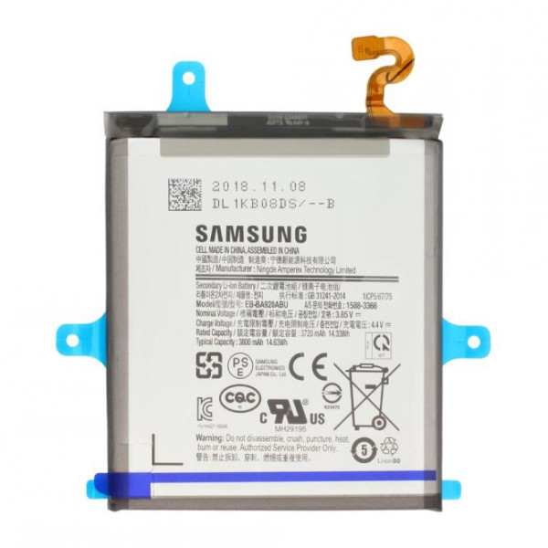 Batterij Original Samsung voor Galaxy A9 A920F, EB-BA920ABU , 3800 mAh, 3.85V