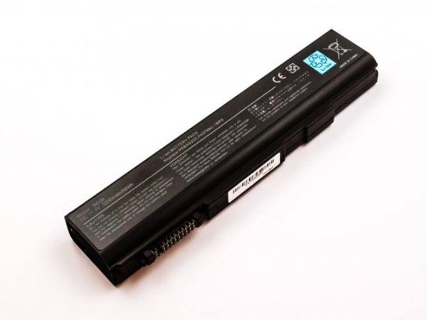Batterij voor Toshiba Dynabook Satellite B450, B550, K40, L40, PB651, Tecra A11, M11, als PA3788, 5.2 Ah