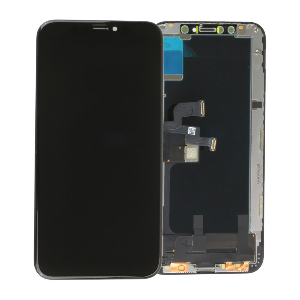 LCD-Displayeinheit inkl. Touchscreen für iPhone XS, schwarz, Refurbished