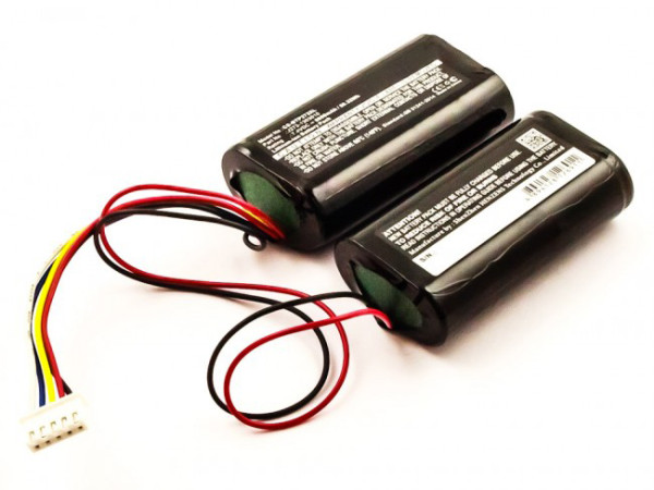 Batterij voor Beats by Dr. Dre Pill XL, J273, als J273/ICR18650NH, J273-1303010, 7,4 V, 6800 mAh, Li-Ion