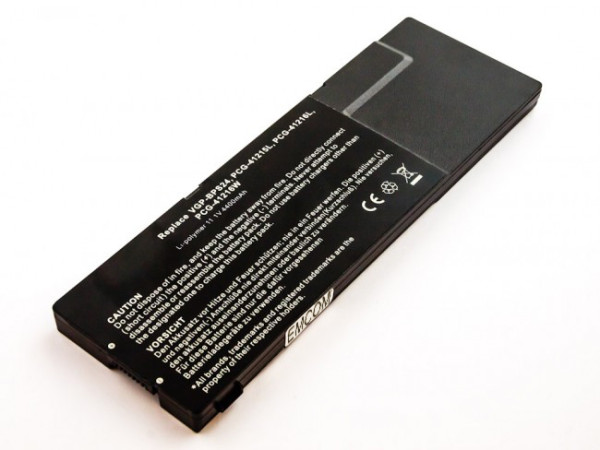 Batterij voor Sony Vaio SV-S13, SV-S15, VPC-SA, VPC-SB, VPC-SE, SPV-SB1AGJ, als VGP-BPS24, 4400mAh, 11.1V