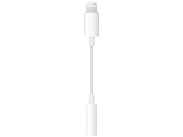 Original Apple Lightning auf 3,5 mm-Kopfhöreranschluss Adapter MMX62ZM/A voor iPad, iPad mini, iPhone