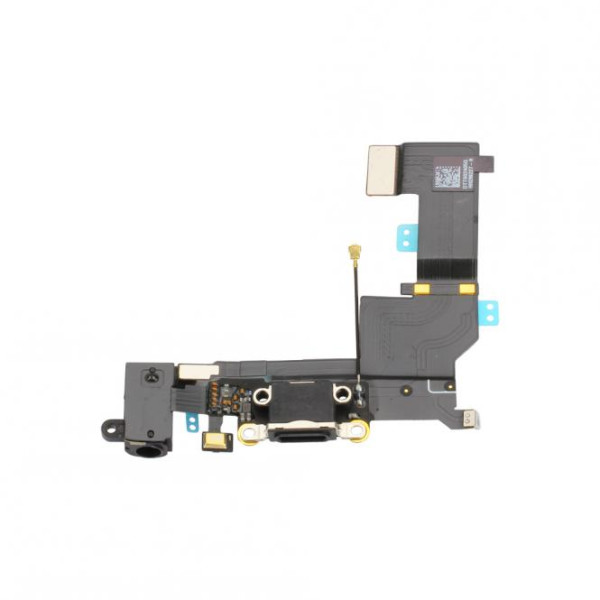 Dock-Connector Lade-Anschluß mit Flexkabel voor Apple iPhone SE, zwart
