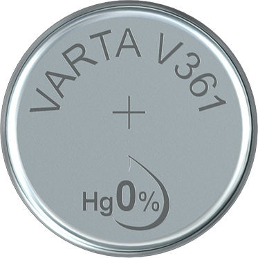 Varta Uhrenbatterie 361, als V361, SR58, 18mAh, 1.55V