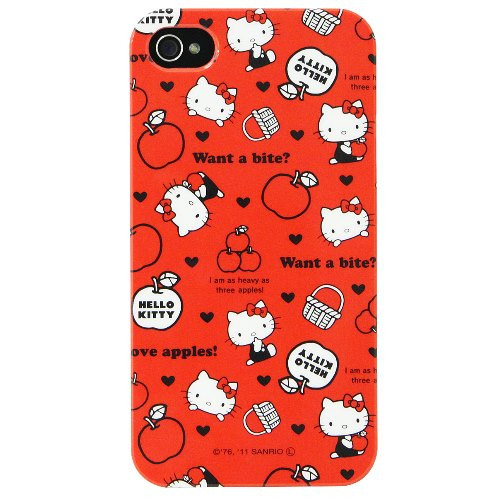 Character Case Hello Kitty voor Apple iPhone 4, 4S SAN-74KTC