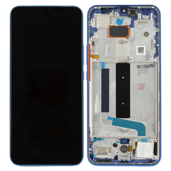 LCD-Kompletteinheit voor Xiaomi Mi 10 Lite 5G, Aurora Blue