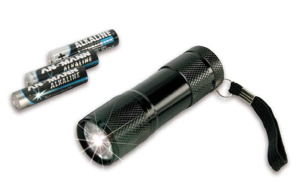 LED-Taschenlampe Ansmann Action 9 mit 9 LEDs