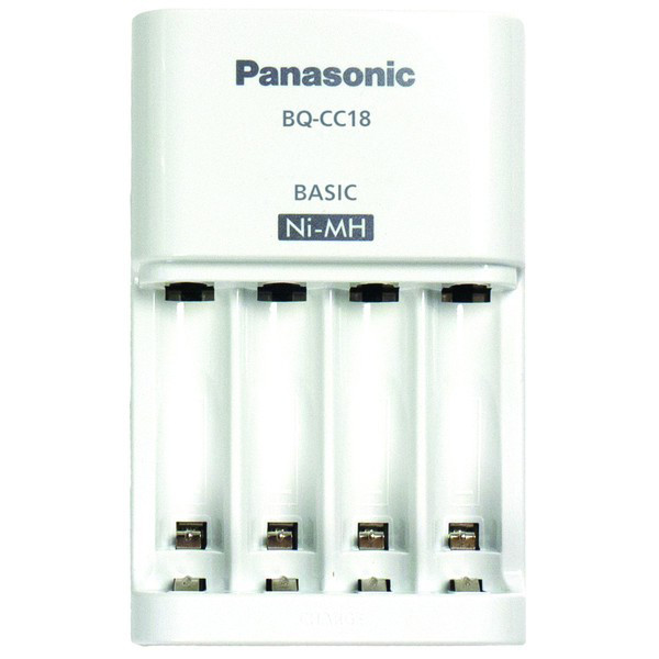 Ladegerät Panasonic eneloop Basic BQ-CC18, BQ-CC51 voor AA Mignon und AAA Micro Batterijs