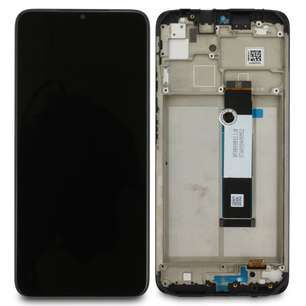 LCD-Kompletteinheit für Xiaomi Poco M3, schwarz