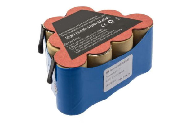 Batterij voor Batterij-Sauger Dirt Devil M030, M3120, als 0030013, L3-R2-F4-N2, 3000 mAh, 10,8V, Ni-MH