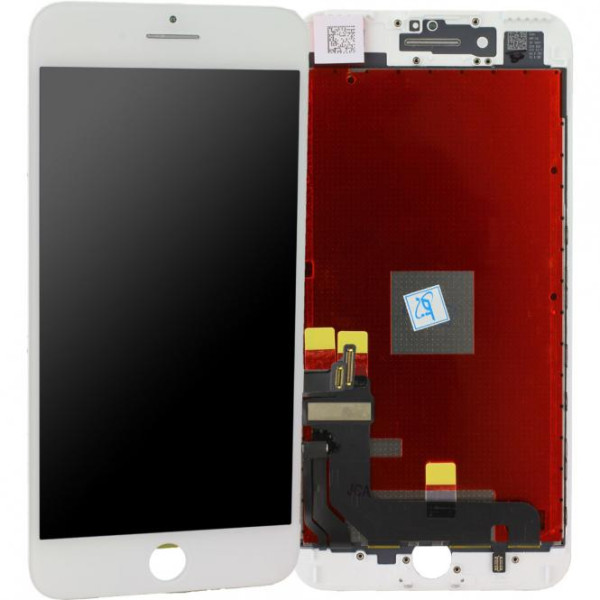 LCD Display Einheit komplett mit Displayrahmen inkl. Touchscreen voor iPhone 7 Plus, weiß