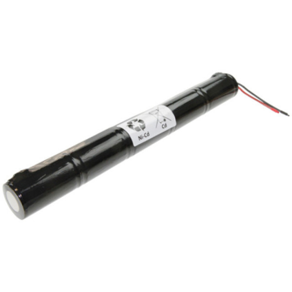 Batterijpack voor Notbeleuchtung 6V, L1x5 Saft, D (Mono), VNT D mit Kabel, 4Ah